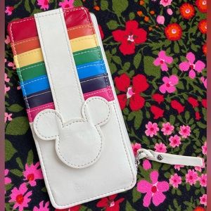 Disney Parks Mickey Rainbow Pride Wallet Purse🌈✨